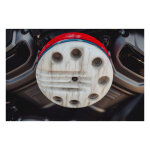 Cult-Werk, air cleaner cover Slotted. Matte black