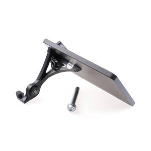 Cult-Werk, side mount license plate bracket, black. Austria