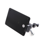 Cult-Werk, side mount license plate bracket, black. NL