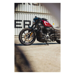 Cult-Werk, 6-piece fork tube cover kit. Long. Black