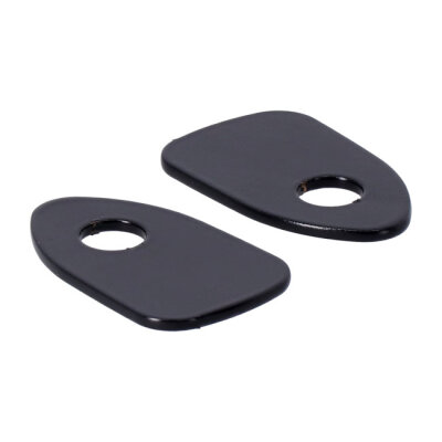 Cult-Werk, Nightster turn signal mount cover plates. Black