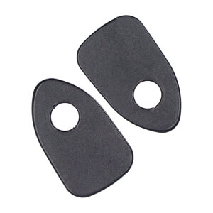 Cult-Werk, Nightster turn signal mount cover plates. Black