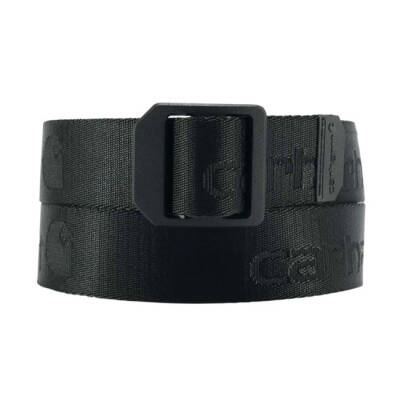 Carhartt Nylon Webbing Ladder Lock Belt Black Size L