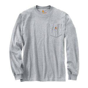 Carhartt Pocket long sleeve heather gray Size M