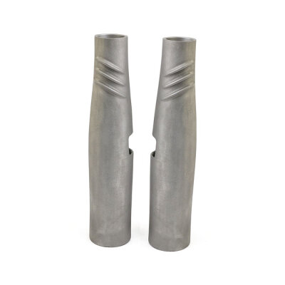 EMD, Bombshell 49 upper fork tube covers. Raw