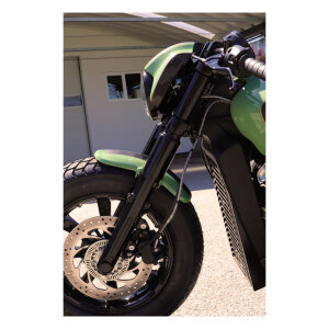 Cult-Werk, front fender "Old School". Gloss black