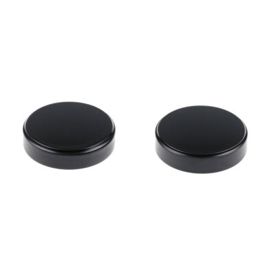 Cult-Werk, fork tube cap bolt cover kit. Gloss black