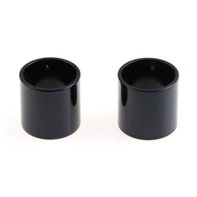 Cult-Werk, 2-piece upper fork cover kit short. Gloss black