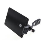 Cult-Werk, side mount license plate bracket black. NL