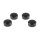 Cult-Werk, rear shock mount covers. Black
