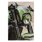 Cult-Werk, headlamp mask kit NRS Style. Gloss black