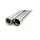 CC Eng. 49mm fork tubes, hard chrome. 33-1/2" OAL