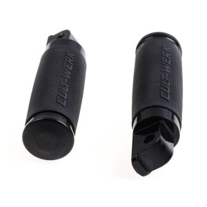 Cult-Werk, foot pegs Racing. Gloss black