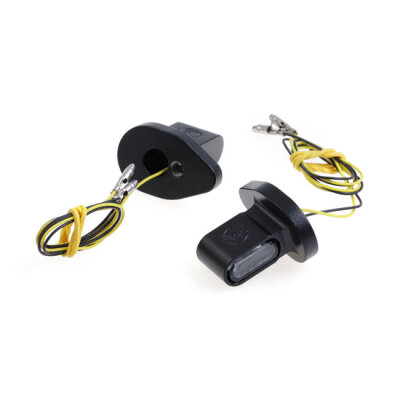 Cult-Werk, Shorty front turn signal kit. Black