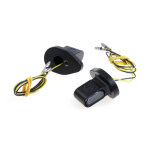 Cult-Werk, Shorty front turn signal kit. Black