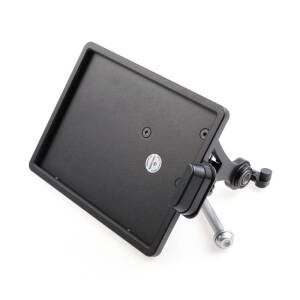 Cult-Werk, side mount license plate bracket. Black. Austria