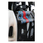 Cult-Werk, radiator cover Racing. Gloss black