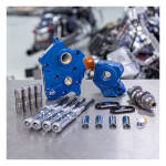 S&S, 475C cam chest kit M8 - Chain drive, oil cooled. Chrome