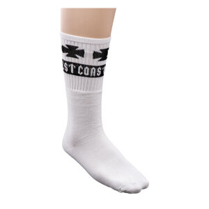 WCC Tube Logo socks cool white Size 47-49