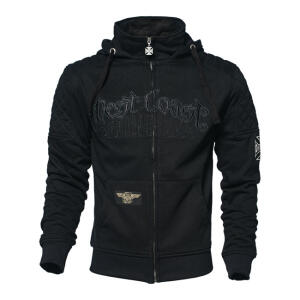 WCC Choppers Por Vida zip hoodie black Size M