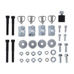 Cycle Visions bagger tail bag mount kit chrome