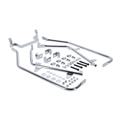 Cycle Visions bagger tail bag mount kit chrome