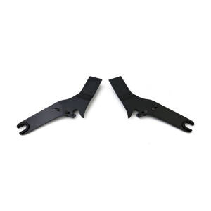 Cycle Visions, detachable sissy bar side plates. Black