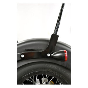 Cycle Visions, rigid sissy bar side plates. Black