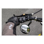 Daytona, clamp-on ABS mirror. 22mm