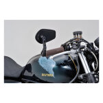 Daytona, clamp-on Flat D-mirror. Number 15