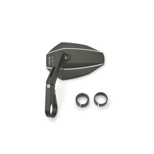 Daytona, bar end D-mirror. Number 7, long stem