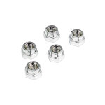 Locknut chrome (flexlock) 10/24 - 25 pack