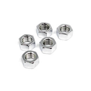 4/40 hex nut zinc - 25 pack