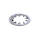 Zinc int. lockwasher, #10 - 25 pack