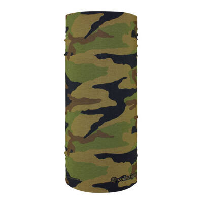 ZANheadgear Motley Tube polyester woodland camo One size fits most