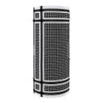 ZANheadgear Motley Tube polyester houndstooth black &...