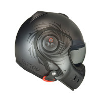 Roof Boxer V8 S Tattoo helmet mat graphite Size S