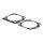 James, cylinder base gasket set FR/RR. .031" Foamet