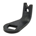 WL side valve plate, for jiffy spring. Black