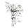 Lever throttle incl screws,low model