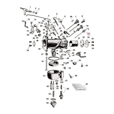 High speed needle, linkert carb
