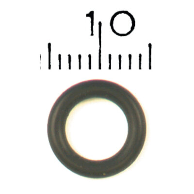 James, O-ring shifter fork shaft. Round