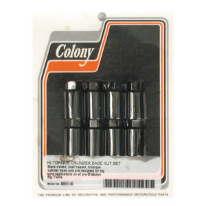 Colony cyl base nut kit, high-torque