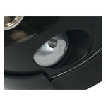 Jagg, offset oil filter adapter with thermostat. Black