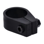 Jagg, universal oil cooler clamp. 1-1/4", black