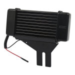 Jagg, oil cooler kit. Low mount - Horizontal - 10 row - Fan
