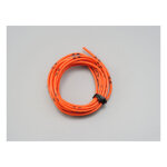 Electrical wire. 2 meter 0.75sq. orange