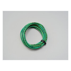 Electrical wire. 2 meter 0.75sq. Green/yellow