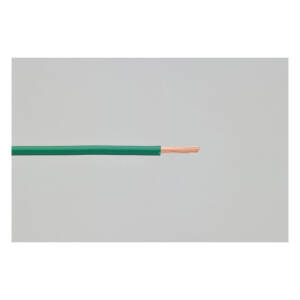 Electrical wire. 1 meter 1.25 sq. mm. Green