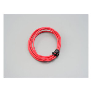 Electrical wire. 1 meter 2.00 sq. mm. Red